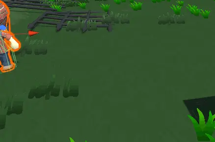 Enemy variation: lumberjacks drop projectiles that block beard movement