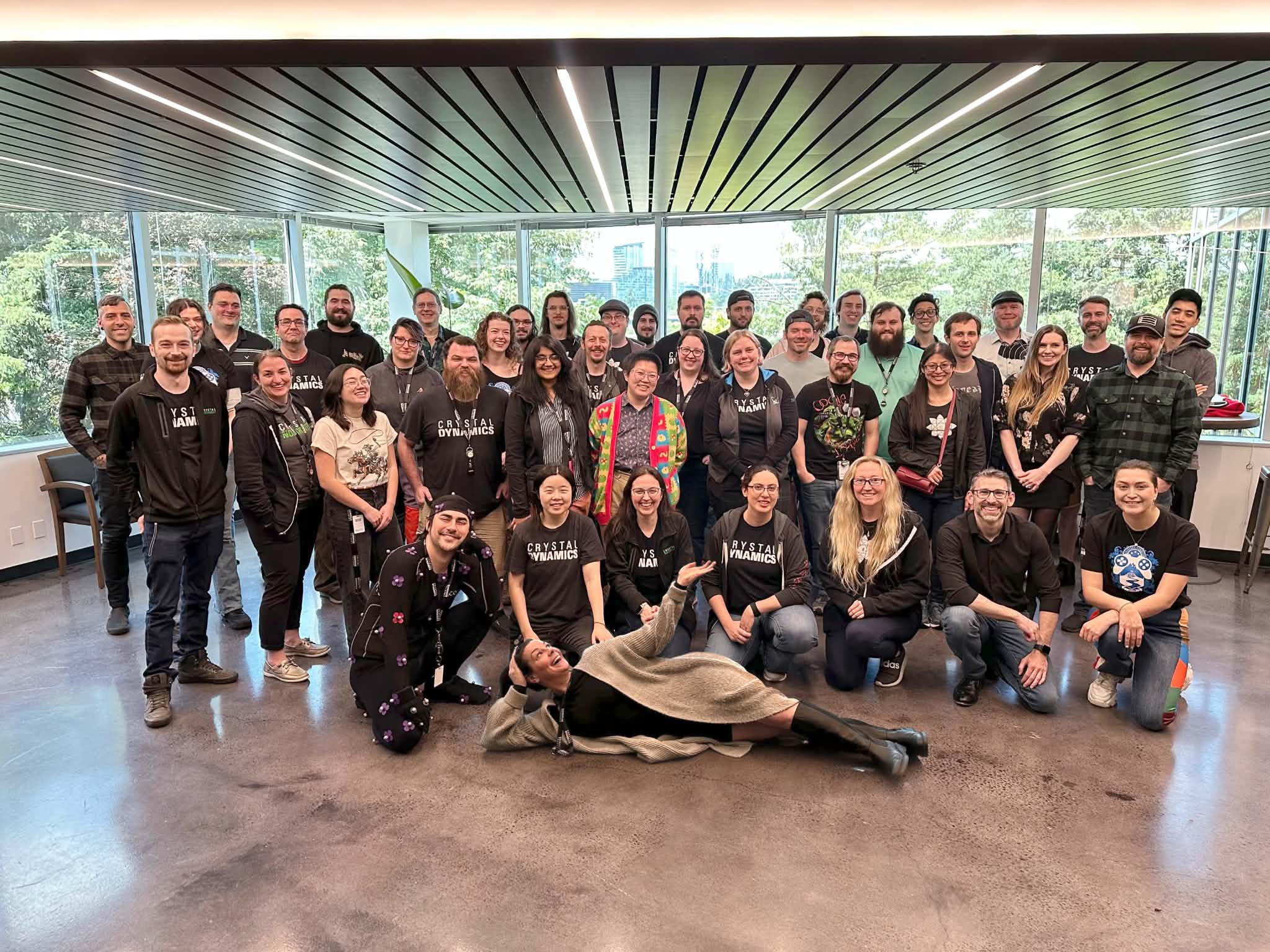 Crystal Dynamics team photo